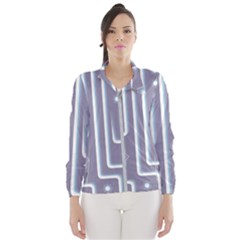 Pattern-non-seamless-background Women s Windbreaker