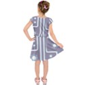 Pattern-non-seamless-background Kids  Short Sleeve Dress View2