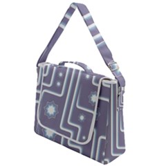 Pattern-non-seamless-background Box Up Messenger Bag by Sudhe