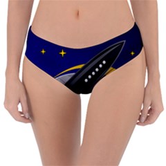 Science-fiction-sci-fi-sci-fi-logo Reversible Classic Bikini Bottoms by Sudhe