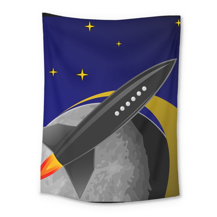 Science-fiction-sci-fi-sci-fi-logo Medium Tapestry