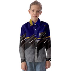 Science-fiction-sci-fi-sci-fi-logo Kids  Long Sleeve Shirt