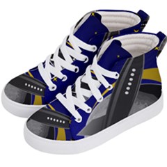 Science-fiction-sci-fi-sci-fi-logo Kids  Hi-top Skate Sneakers by Sudhe