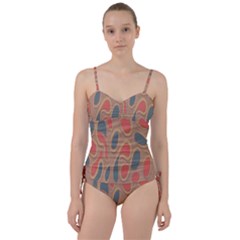 Background-abstract-non-seamless Sweetheart Tankini Set by Sudhe