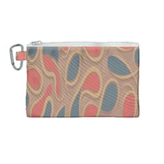 Background-abstract-non-seamless Canvas Cosmetic Bag (medium) by Sudhe