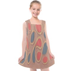 Background-abstract-non-seamless Kids  Cross Back Dress by Sudhe