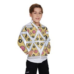 Pizza-slice-food-italian Kids  Windbreaker by Sudhe