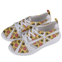 Pizza-slice-food-italian Women s Lightweight Sports Shoes by Sudhe