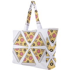 Pizza-slice-food-italian Simple Shoulder Bag by Sudhe