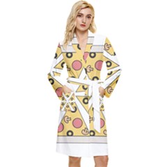 Pizza-slice-food-italian Robe by Sudhe