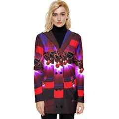 Science-fiction-cover-adventure Button Up Hooded Coat  by Sudhe