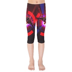 Science-fiction-cover-adventure Kids  Capri Leggings  by Sudhe