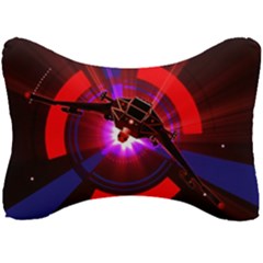 Science-fiction-cover-adventure Seat Head Rest Cushion by Sudhe