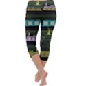 Narrow-boats-scene-pattern Capri Yoga Leggings View4