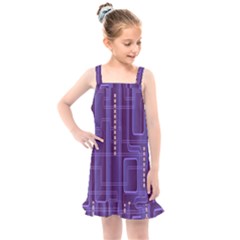 Background-non-seamless-pattern Kids  Overall Dress by Sudhe