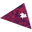 Roses-red-purple-flowers-pretty Wooden Puzzle Triangle View2