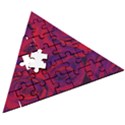 Roses-red-purple-flowers-pretty Wooden Puzzle Triangle View3