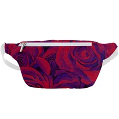 Roses-red-purple-flowers-pretty Waist Bag 