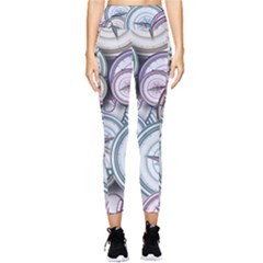 Compass-direction-north-south-east Pocket Leggings 