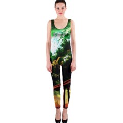 Science-fiction-forward-futuristic One Piece Catsuit by Sudhe