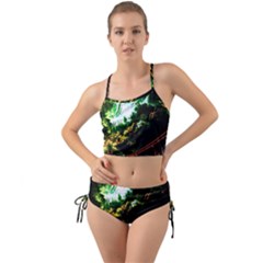 Science-fiction-forward-futuristic Mini Tank Bikini Set by Sudhe