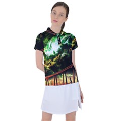 Science-fiction-forward-futuristic Women s Polo Tee