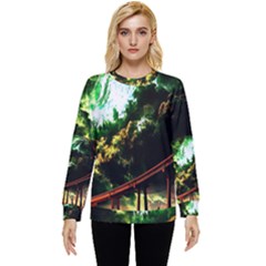 Science-fiction-forward-futuristic Hidden Pocket Sweatshirt