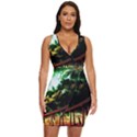 Science-fiction-forward-futuristic Draped Bodycon Dress View1