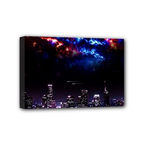 Science-fiction-sci-fi-forward Mini Canvas 6  X 4  (stretched) by Sudhe