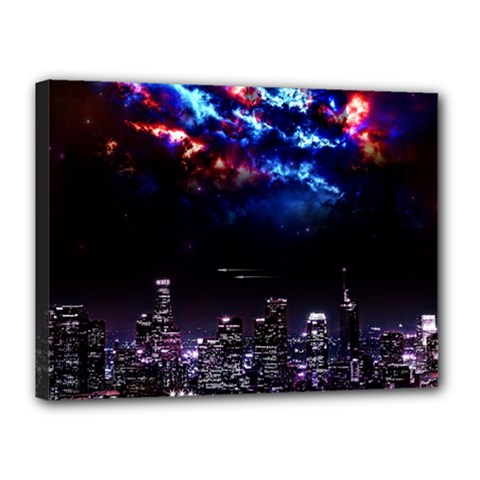 Science-fiction-sci-fi-forward Canvas 16  X 12  (stretched) by Sudhe