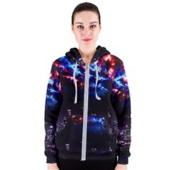 Science-fiction-sci-fi-forward Women s Zipper Hoodie by Sudhe