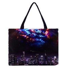 Science-fiction-sci-fi-forward Zipper Medium Tote Bag by Sudhe