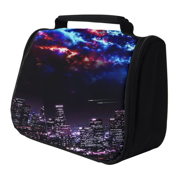 Science-fiction-sci-fi-forward Full Print Travel Pouch (Small)