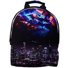 Science-fiction-sci-fi-forward Mini Full Print Backpack by Sudhe