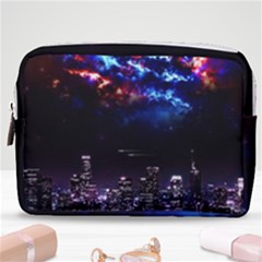 Science-fiction-sci-fi-forward Make Up Pouch (medium) by Sudhe