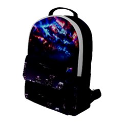 Science-fiction-sci-fi-forward Flap Pocket Backpack (large) by Sudhe