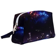 Science-fiction-sci-fi-forward Wristlet Pouch Bag (large) by Sudhe