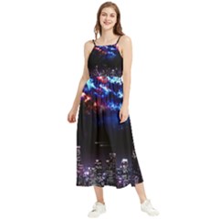 Science-fiction-sci-fi-forward Boho Sleeveless Summer Dress by Sudhe