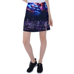 Science-fiction-sci-fi-forward Tennis Skirt by Sudhe