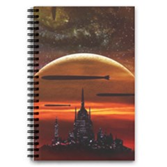 Science-fiction-digital-illustration 5 5  X 8 5  Notebook by Sudhe