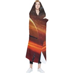 Science-fiction-digital-illustration Wearable Blanket