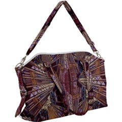 Abstract-design-backdrop-pattern Canvas Crossbody Bag by Sudhe