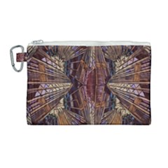 Abstract-design-backdrop-pattern Canvas Cosmetic Bag (large) by Sudhe