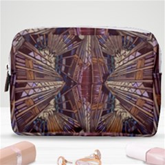 Abstract-design-backdrop-pattern Make Up Pouch (medium) by Sudhe