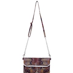 Abstract-design-backdrop-pattern Mini Crossbody Handbag by Sudhe