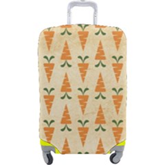 Pattern-carrot-pattern-carrot-print Luggage Cover (large)