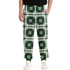 Pattern-design-texture-fashion Men s Elastic Waist Pants