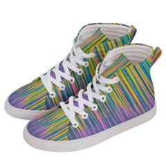 Background-colorful-texture-bright Women s Hi-top Skate Sneakers by Sudhe