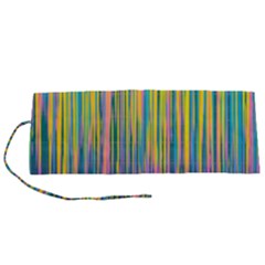 Background-colorful-texture-bright Roll Up Canvas Pencil Holder (s) by Sudhe