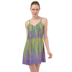 Background-colorful-texture-bright Summer Time Chiffon Dress by Sudhe